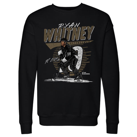 Crewneck Sweatshirt - Ryan Whitney Long Sleeve Cotton Polyester Blend Pullover Men's Crewneck Sweatshirt - YinzerShop