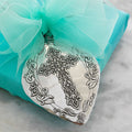 Cross Ornament | Faithful Moments Aluminum Religious Ornament - Personalized Gift - YinzerShop