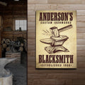 Custom Ironworks Blacksmith Sign Canvas - YinzerShop