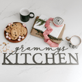 Custom Kitchen Wall Decor - Personalized Name Kitchen Sign, Unique Gift Wall Decor - YinzerShop