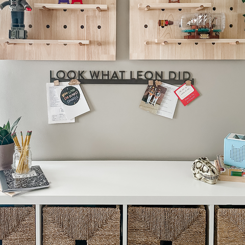 Magnetic Bar Sign - Custom Name Sign | Steel Wall Decor & Display Artwork Magnet