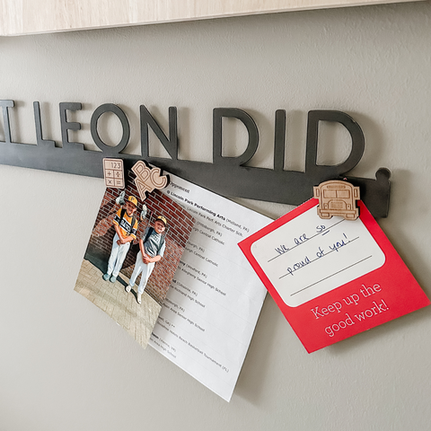 Magnetic Bar Sign - Custom Name Sign | Steel Wall Decor & Display Artwork Magnet