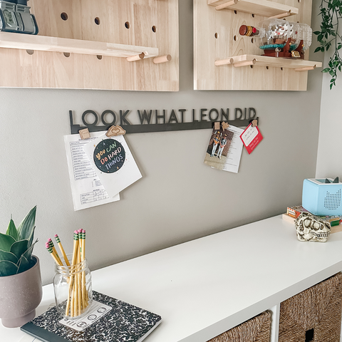 Magnetic Bar Sign - Custom Name Sign | Steel Wall Decor & Display Artwork Magnet