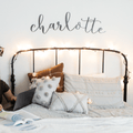 Custom Script Sign - Personalized Name Sign | Steel Wall Decor | Unique Metal Plaque Wall Decor - YinzerShop