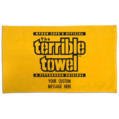 Custom Embroidered Terrible Towel