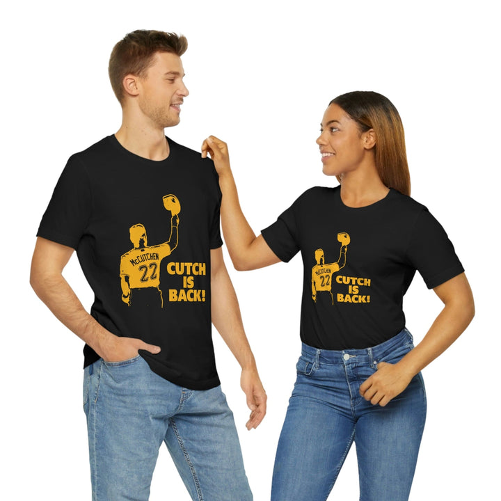 Cutch Is Back! T-Shirt Short Sleeve Tee T-Shirt Printify   