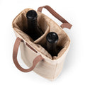 Pittsburgh Penguins - Pinot Jute 2 Bottle Insulated Wine Bag Cooler Picnic Time Family of Brands   