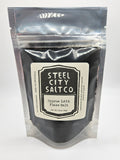 Cyprus Lava Salt - Rare Gourmet Finishing Salt Flakes With Activated Charcoal - YinzerShop