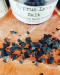 Cyprus Lava Salt - Rare Gourmet Finishing Salt Flakes With Activated Charcoal - YinzerShop