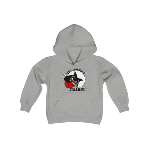 Columbus Owls™ Hoodie (Youth)  Vintage Ice Hockey   