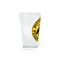 Pittsburgh Yellow Jackets Pint Glass  Vintage Ice Hockey   