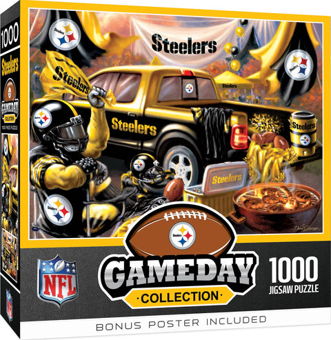 Pittsburgh Steelers - Gameday 1000 Piece Puzzle Puzzle Masterpieces Puzzles