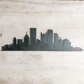 Pittsburgh, PA Steel Skyline Artwork Steel Wall Art Keystone Steel Co.   