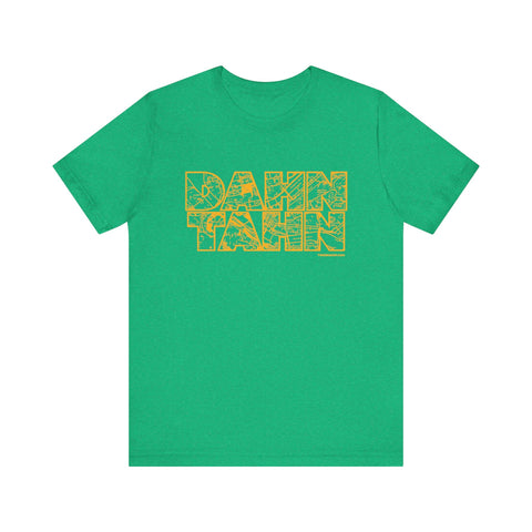 Dahntahn Map - Short Sleeve Tee T-Shirt - YinzerShop