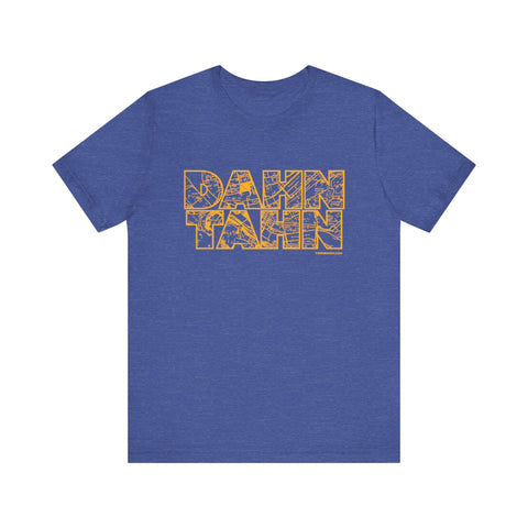 Dahntahn Map - Short Sleeve Tee T-Shirt - YinzerShop