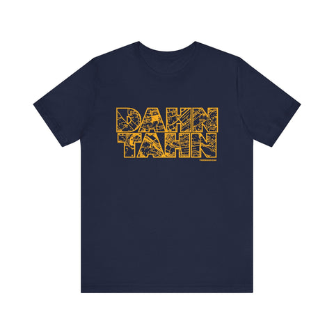 Dahntahn Map - Short Sleeve Tee T-Shirt - YinzerShop