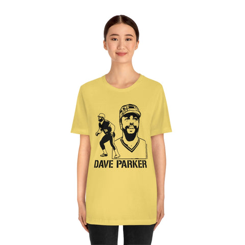 Dave Parker Legend T-Shirt Short Sleeve Tee T-Shirt Printify   
