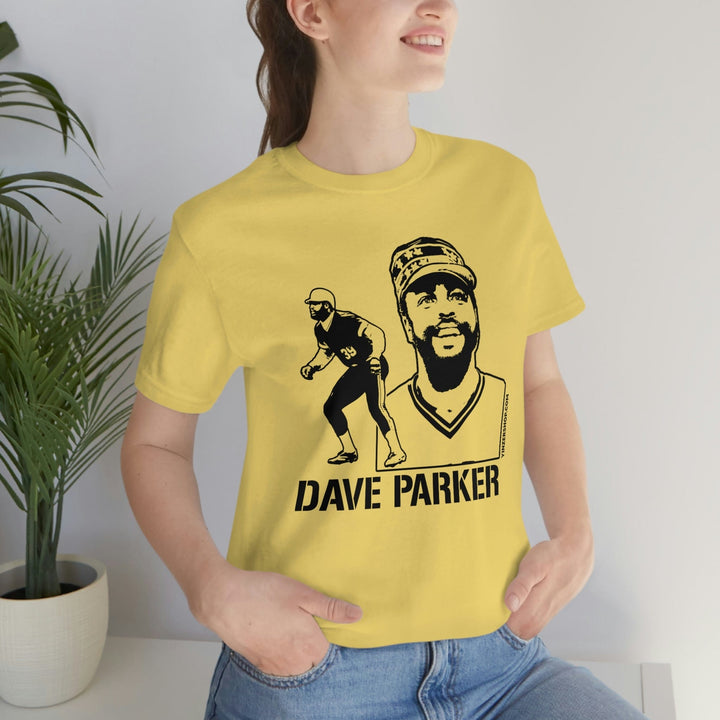 Printify Dave Parker Legend T-Shirt Short Sleeve Tee