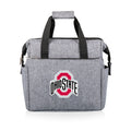 Ohio State Buckeyes - On The Go Lunch Bag Cooler  Picnic Time Family of Brands Heathered Gray First  