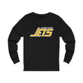 Johnstown Jets Long Sleeve Shirt  Vintage Ice Hockey Black S 