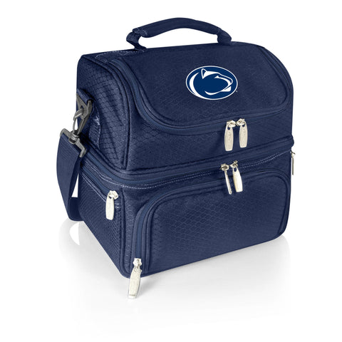 Penn State Nittany Lions - Pranzo Lunch Bag Cooler with Utensils  Picnic Time Family of Brands Navy Blue First  