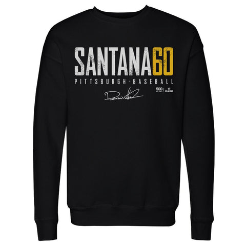 Dennis Santana Crewneck Sweatshirt – Regular Fit Long Sleeve Pullover | 500 LEVEL Apparel Men's Crewneck Sweatshirt - YinzerShop