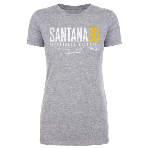 Dennis Santana Slim Fit T-Shirt – Lightweight Cotton Crewneck | Pittsburgh Sports Shirt Women's T-Shirt - YinzerShop