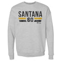 Dennis Santana Sweatshirt - Crewneck Printed Graphic Long Sleeve Pullover Men's Crewneck Sweatshirt - YinzerShop