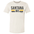 Dennis Santana T-Shirt – Lightweight Pittsburgh Baseball Tee | Cotton Graphic Crewneck Men's Cotton T-Shirt - YinzerShop