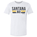 Dennis Santana T-Shirt – Lightweight Pittsburgh Baseball Tee | Cotton Graphic Crewneck Men's Cotton T-Shirt - YinzerShop