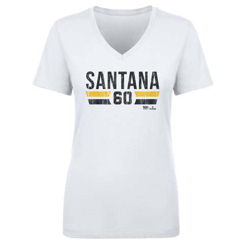 Dennis Santana T-Shirt – Pittsburgh Fan Shirt | V-Neck Lightweight Cotton Tee Women's V-Neck T-Shirt - YinzerShop