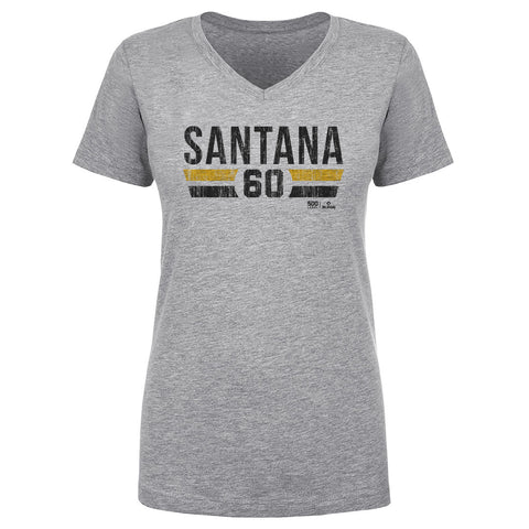 Dennis Santana T-Shirt – Pittsburgh Fan Shirt | V-Neck Lightweight Cotton Tee Women's V-Neck T-Shirt - YinzerShop
