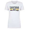 Dennis Santana T-Shirt – Slim Fit Cotton Crewneck Shirt | Pittsburgh Fan Gear Women's T-Shirt - YinzerShop