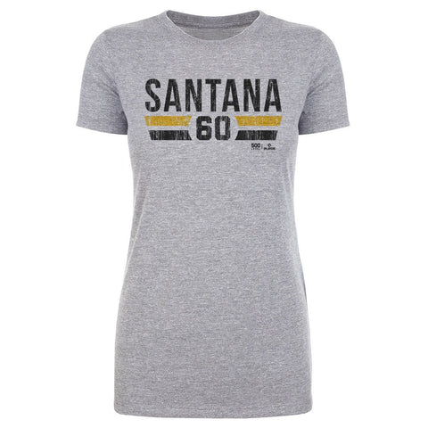Dennis Santana T-Shirt – Slim Fit Cotton Crewneck Shirt | Pittsburgh Fan Gear Women's T-Shirt - YinzerShop