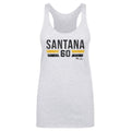 Dennis Santana Tank Top – Slim Fit Tri Color Lightweight Polyester Cotton Blend Tee Women's Tank Top - YinzerShop