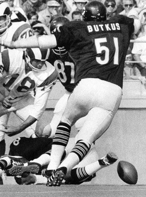 Dick Butkus Book – Legendary Chicago Bears Linebacker Career Story & Football Biography Book - YinzerShop