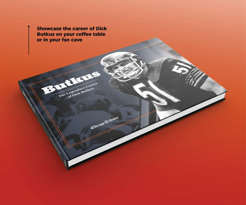 Dick Butkus Book – Legendary Chicago Bears Linebacker Career Story & Football Biography Book - YinzerShop
