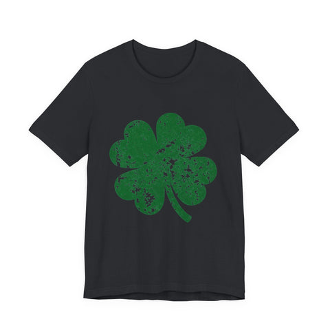 Distressed Irish Clover - Unisex Jersey Short Sleeve Tee T-Shirt - YinzerShop