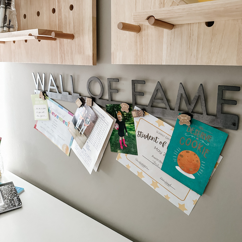 'Wall of Fame' Magnetic Bar (sans serif font)