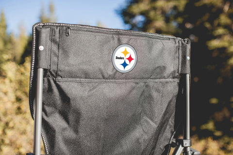 Pittsburgh Steelers - Big Bear XXL Camping Chair with Cooler  Picnic Time Family of Brands   