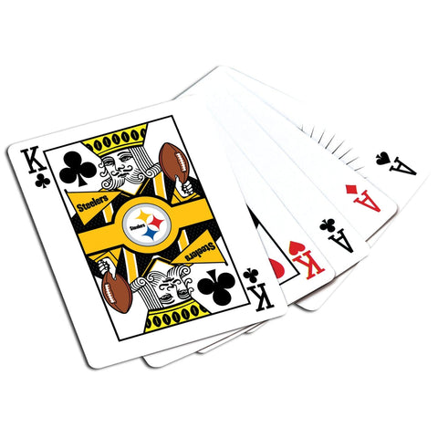 Pittsburgh Steelers Poker Set - 300 Piece Casino Chips, Team Logo Dice & Aluminum Case