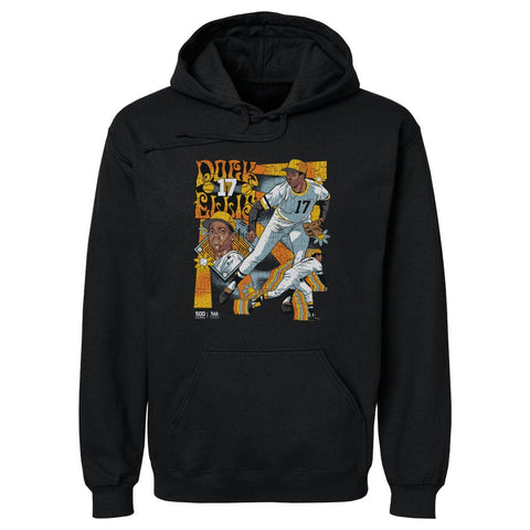 Dock Ellis Hooded Sweatshirt – Psychedelic Cotton Hoodie, Midweight Pullover Men's Hoodie - YinzerShop