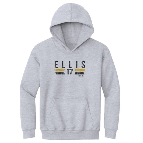 Dock Ellis Hoodie Kids Hooded Sweatshirt | Loose Fit Midweight Polyester Cotton Blend Kids Youth Hoodie - YinzerShop