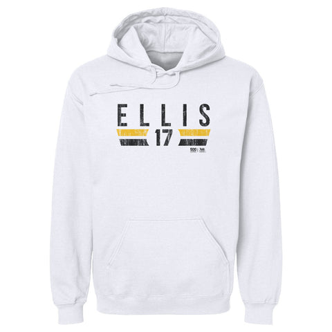 Dock Ellis Hoodie - Midweight Cotton Polyester Hooded Sweatshirt | Pittsburgh Font Men's Hoodie - YinzerShop