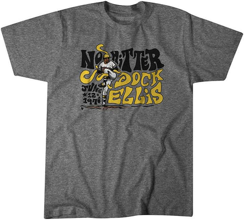 Dock Ellis: No-Hitter Pittsburgh Pirates-Pro Baseball - YinzerShop