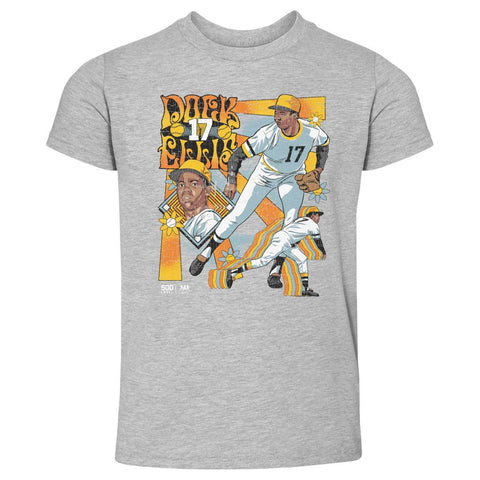 Dock Ellis Psychedelic Kids T-Shirt – Cotton Short Sleeve Crewneck Tee Kids Toddler T-Shirt - YinzerShop