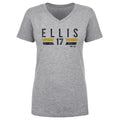 Dock Ellis T-Shirt – Lightweight Cotton V-Neck Tee | Pittsburgh Sports Shirt Women's V-Neck T-Shirt - YinzerShop