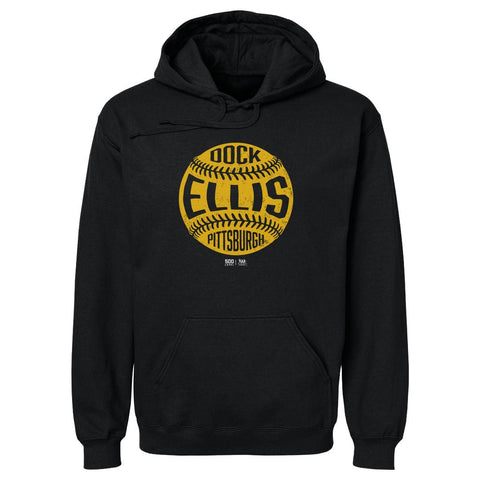 Dock Ellis Vintage Baseball Hoodie - Retro Baseball Apparel | Pittsburgh Sports Fan Sweatshirt Men's Hoodie - YinzerShop