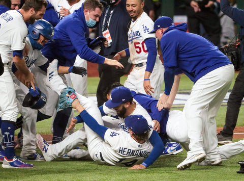Dodgers 2020 World Series Hardcover Book – Los Angeles Dodgers Championship Story Book - YinzerShop