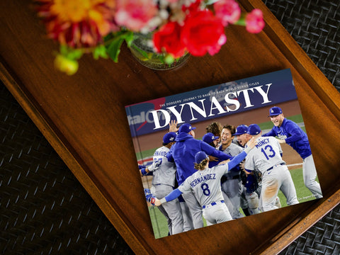 Dodgers Championship Book – Los Angeles Dodgers 2025 Season Hardcover Collector’s Edition POD Book - YinzerShop
